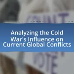 Analyzing the Cold War’s Influence on Current Global Conflicts