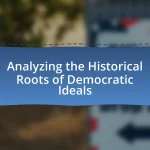 Analyzing the Historical Roots of Democratic Ideals