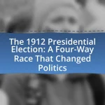 The 1912 Presidential Election: A Four-Way Race That Changed Politics