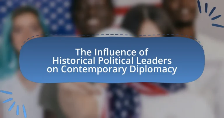 The Influence of Historical Political Leaders on Contemporary Diplomacy