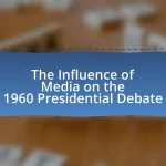 The Influence of Media on the 1960 Presidential Debate
