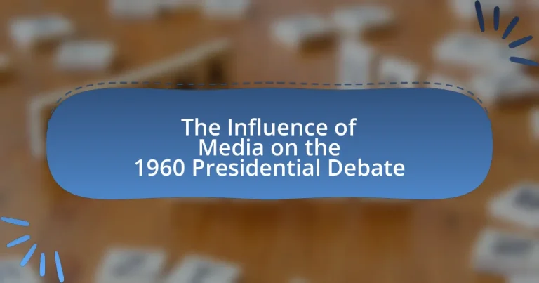 The Influence of Media on the 1960 Presidential Debate