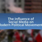The Influence of Social Media on Modern Political Movements
