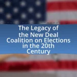 The Legacy of the New Deal Coalition on Elections in the 20th Century