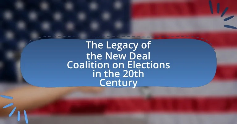 The Legacy of the New Deal Coalition on Elections in the 20th Century