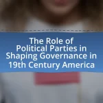 The Role of Political Parties in Shaping Governance in 19th Century America