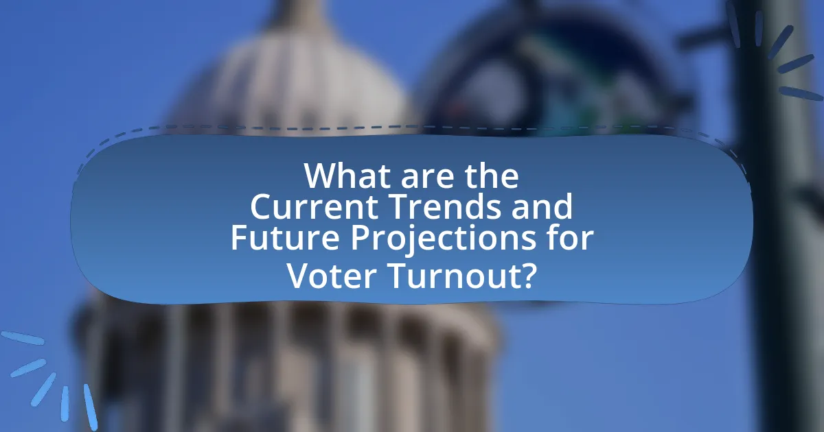 What are the Current Trends and Future Projections for Voter Turnout?
