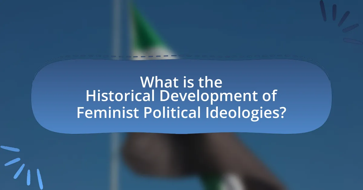 What is the Historical Development of Feminist Political Ideologies?